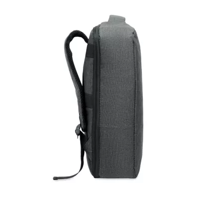 Plecak na laptop 15" z RPET LAUGAR - Kamienny Szary (MO2305-15)