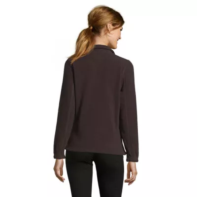 Polar damski rozpinany 300 g/m² Sol's NORTH WOMEN - Dark Chocolate (S54500-DC)