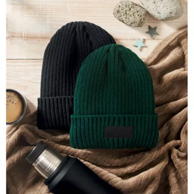 Czapka zimowa unisex z izolacją 3M ANVIK - Ciemnozielony (MO2700-60)