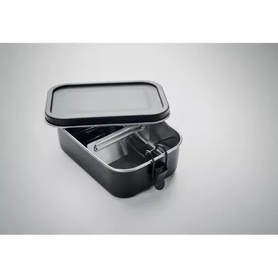 Lunchbox stalowy 750 ml CHAN LUNCHBOX COLOUR - Czarny (MO6638-03)
