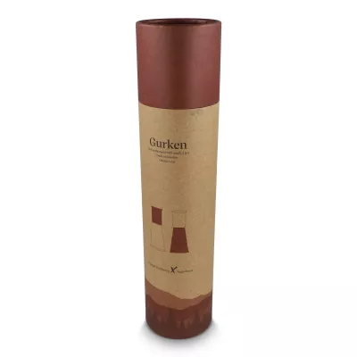 Sagaform Gurken – zestaw młynków do soli i pieprzu, 15 cm (mały) - ciemnoczerwony (LT52260-N0020)