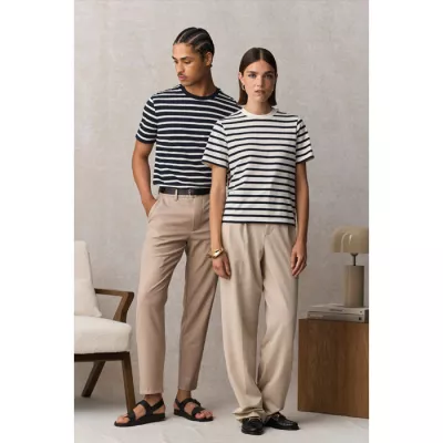 Koszulka damska organiczna Sol's LEGEND WOMEN - Navy|Off White (S04776-BH)
