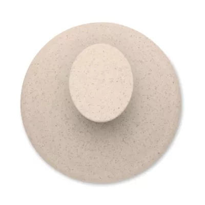 Szczotka do masażu głowy z silikonowym włosiem MASSAGE - Bezowy (MO3164-13)