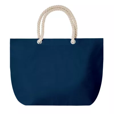 Torba plażowa bawełniana 220 g/m² MENORCA - Niebieski (MO9813-04)