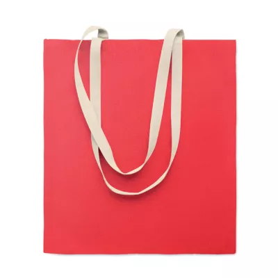 Torba bawełniana 140 g/m² ZEVRA COLOUR - Czerwony (MO2868-05)