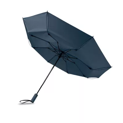 Parasol odwrotny składany 23" z RPET AGUMBE - Niebieski (MO2925-04)