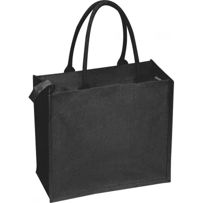 Torba jutowa WESTMINSTER - czarny (557203)