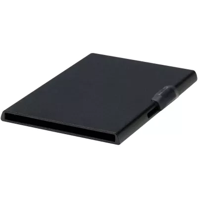 Magnetyczne etui na karty z ochroną RFID, wykonane z materiałów z certyfikatem RCS - Czarny (12452890)