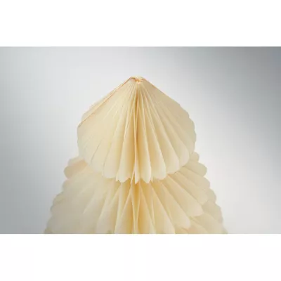 Choinka papierowa składana 30 cm HARMOBIG - Bezowy (CX1578-13)