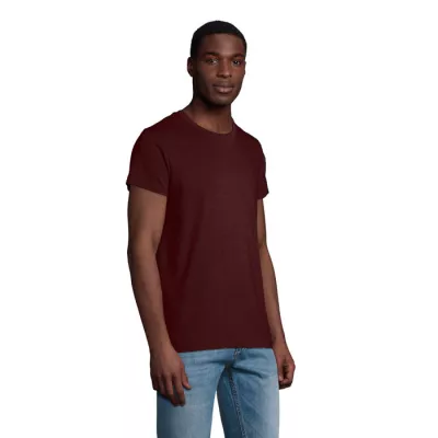 Koszulka męska organiczna 150 g/m² Sol's CRUSADER MEN - Burgundy (S03582-BG)