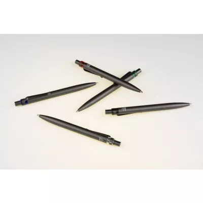 Długopis z recyklingowanego aluminium RAL - czarny (19738-02)