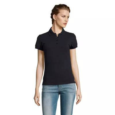 Koszulka polo damska piqué 210 g/m² Sol's PEOPLE - Granatowy (S11310-NY)