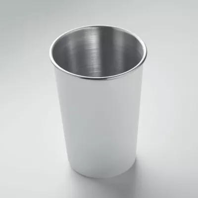 Kubek ze stali nierdzewnej z recyklingu 350 ml FJARD - Bialy (MO2063-06)