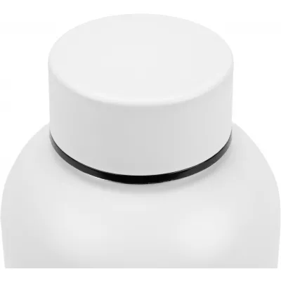 Butelka ze stali z recyklingu 700 ml CrisMa VERENA - biały (8481606)