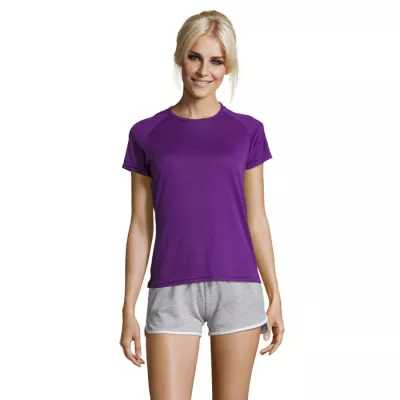 Koszulka sportowa damska 140 g/m² Sol's SPORTY WOMEN - Dark Purple (S01159-DA)