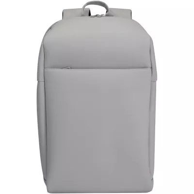 SMART plecak na laptopa 15” wykonany z materiałów z recyklingu (certyfikat GRS), o pojemności 18 litrów - Jasnoszary (13015382)