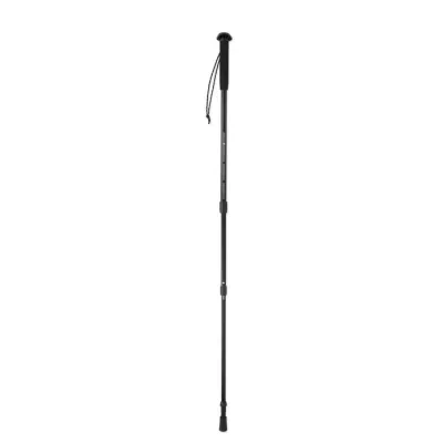 Kij trekkingowy teleskopowy z aluminium NOLE ONE - Czarny (MO2951-03)