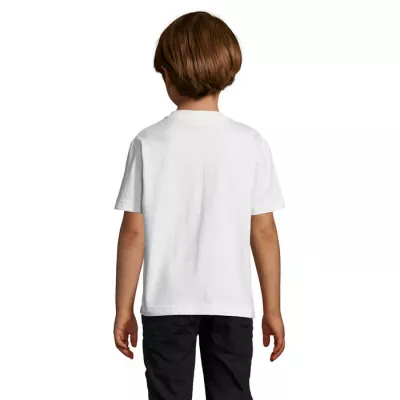 Koszulka dziecięca 190 g/m² Sol's IMPERIAL KIDS - Bialy (S11770-WH)