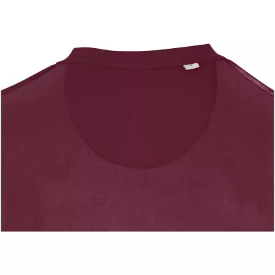 Jasper organiczna bluza unisex z recyklingu o gramaturze 280 g/m² z okrągłym dekoltem i certyfikatem OCS - Głęboki bordowy (39561-DPBURGUN)