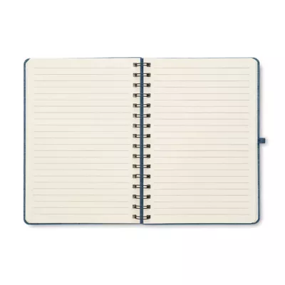 Notes A5 z podstawką 80 kartek w linię STRATA - Niebieski (MO2522-04)