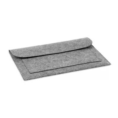 Etui na laptopa 15" z filcu RPET POUCHLO - Szary (MO9818-07)