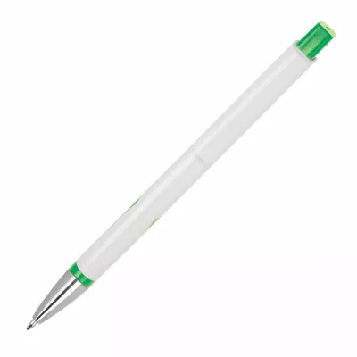 Długopis z ABS z recyklingu MAJA - zielony (1547109)