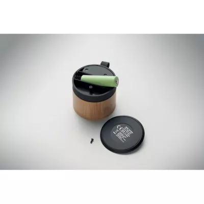 Głośnik w bambusowej obudowie 3W RECAR BAMBOO - Drewna (MO2801-40)