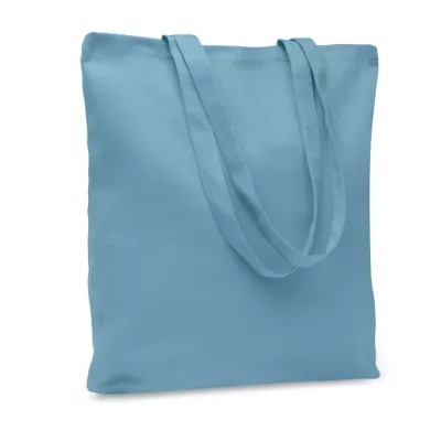 Torba bawełniana na zakupy 270 g/m² RASSA COLOURED - Petrol (MO6442-20)