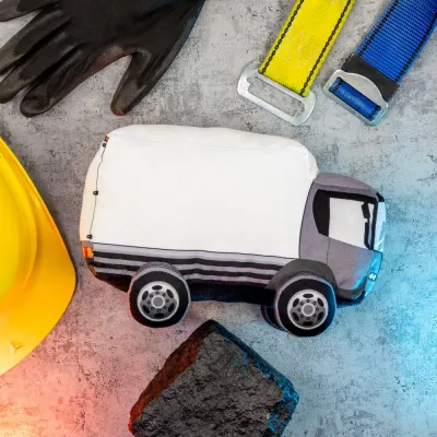 Pluszowa ciężarówka | Rune - biały (HE839-02)