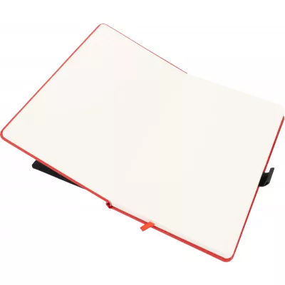 Notatnik A5 w linie z wizytownikiem MARTIN - czerwony (2008805)