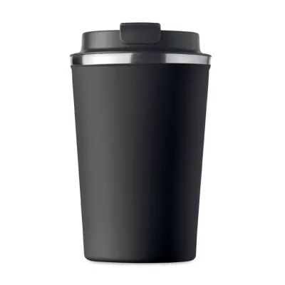 Kubek termiczny ze stali 350 ml BRACE - Czarny (MO6276-03)