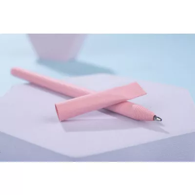 Długopis papierowy PINKO - różowy (19574-21)