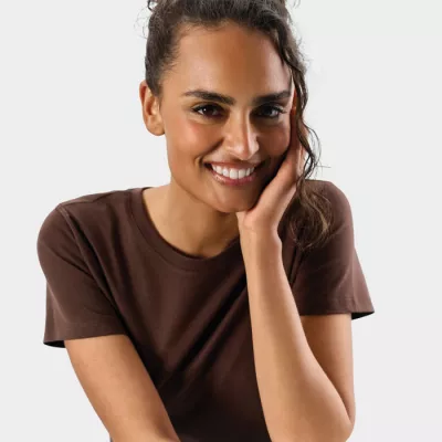 Koszulka damska 190 g/m² Sol's IMPERIAL WOMEN - Chocolate (S11502-CH)
