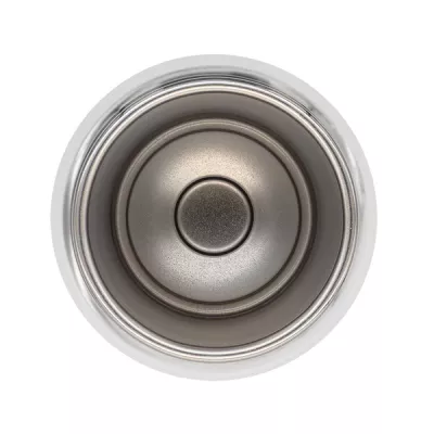 Butelka stalowa Bary 800 ml - biały (R08172.06)