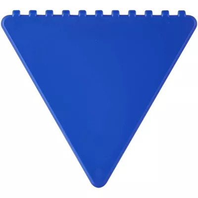 Frosty triangular recycled plastic ice scraper - Błękit królewski (21049853)
