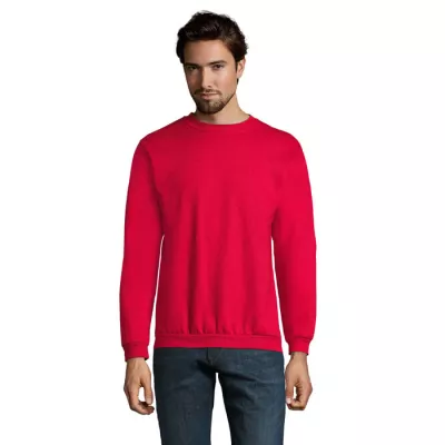 Bluza męska z okrągłym dekoltem 260 g/m² Sol's SPIDER - Czerwony (S01168-RD)
