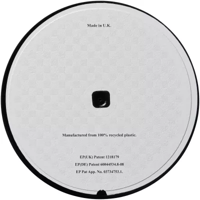 Podkładka okrągła Brite-Mat® - Czarny (21051900)