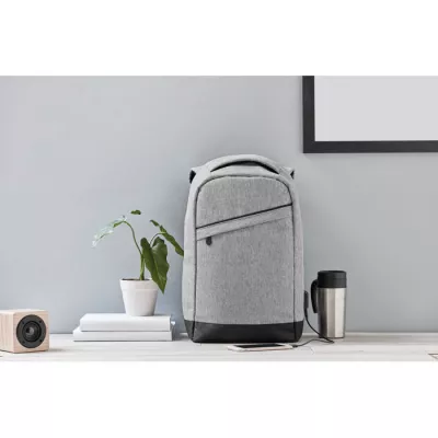 Plecak antykradzieżowy na laptopa 13" BERLIN - Szary (MO9294-07)
