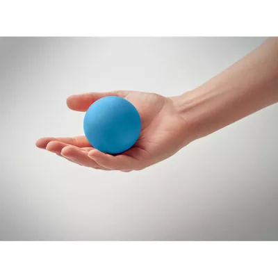 Piłka gumowa do odbijania 6 cm FUNBALL - Niebieski (MO2931-04)