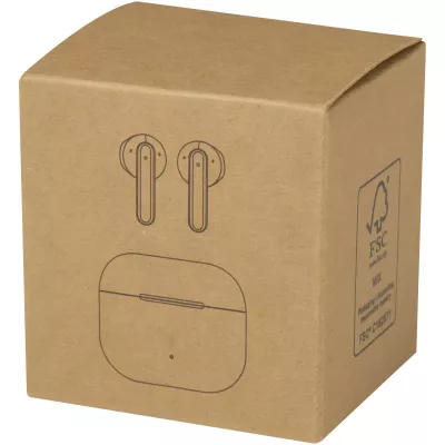 Altais zestaw słuchawkowy True Wireless z technologią Bluetooth® z tworzyw sztucznych pochodzących z recyklingu - Czarny (12448190)