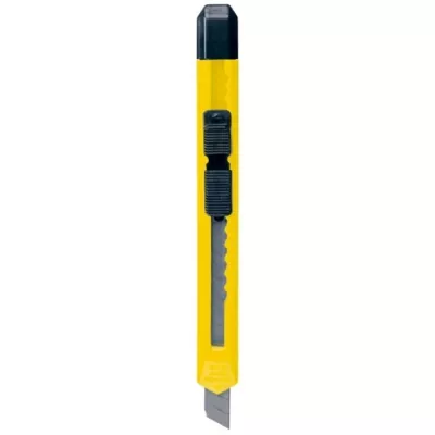 Nóż do kartonu mały SAN SALVADOR - żółty (900308)