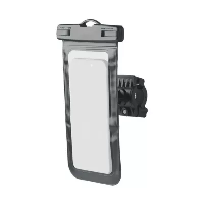 Uchwyt rowerowy na telefon wodoodporny IPX6 SOSTENER - Czarny (MO2430-03)