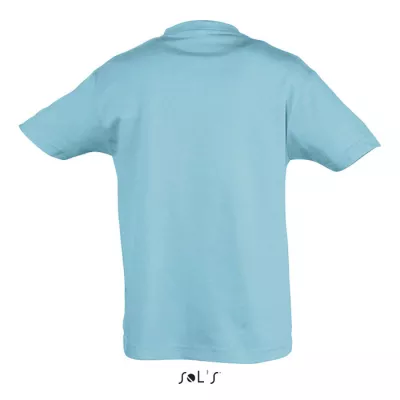 Koszulka dziecięca 150 g/m² Sol's REGENT KIDS - Niebieski Atol (S11970-AL)