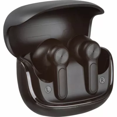 Słuchawki bezprzewodowe z etui ładującym CrisMa KRISTEN - czarny (3524903)