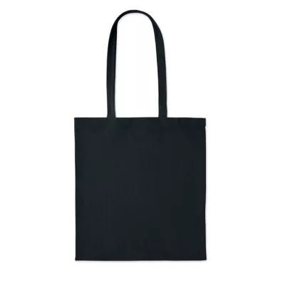 Torba sztruksowa z długimi uchwytami 220 g/m² CORDY B - Czarny (MO2874-03)
