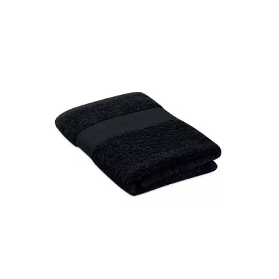 Ręcznik frotte organiczny 360 g/m² 30x50 cm SERRY - Czarny (MO2258-03)