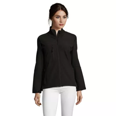 Softshell damski wodoodporny 340 g/m² Sol's ROXY - Czarny (S46800-BK)
