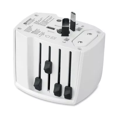 Adapter podróżny USB-C 30W Skross MUV USB AC30 PD - Bialy (MO2980-06)