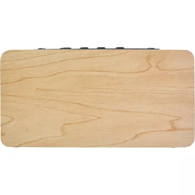 Drewniany głośnik bezprzewodowy 2 x 5W - brązowy (V0337-16)