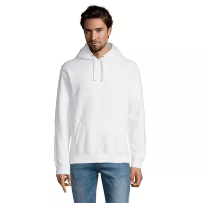 Bluza męska z kapturem 280 g/m² Sol's SPENCER - Bialy (S02991-WH)